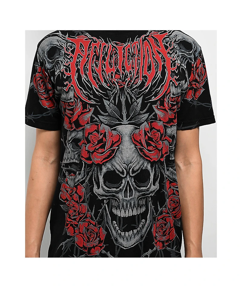 Affliction Bloodletter Black T-Shirt