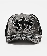 Affliction Cauterized Stone Trucker Hat