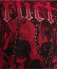 Affliction Chemical Rain Red & Grey 2fer Long Sleeve T-Shirt