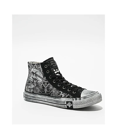 Affliction Collapse Black & Grey Shoes