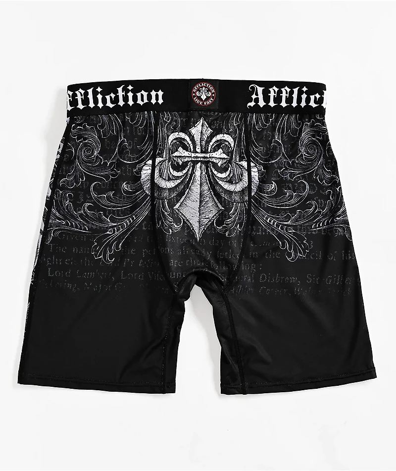 Affliction Collapse Black Boxer Briefs