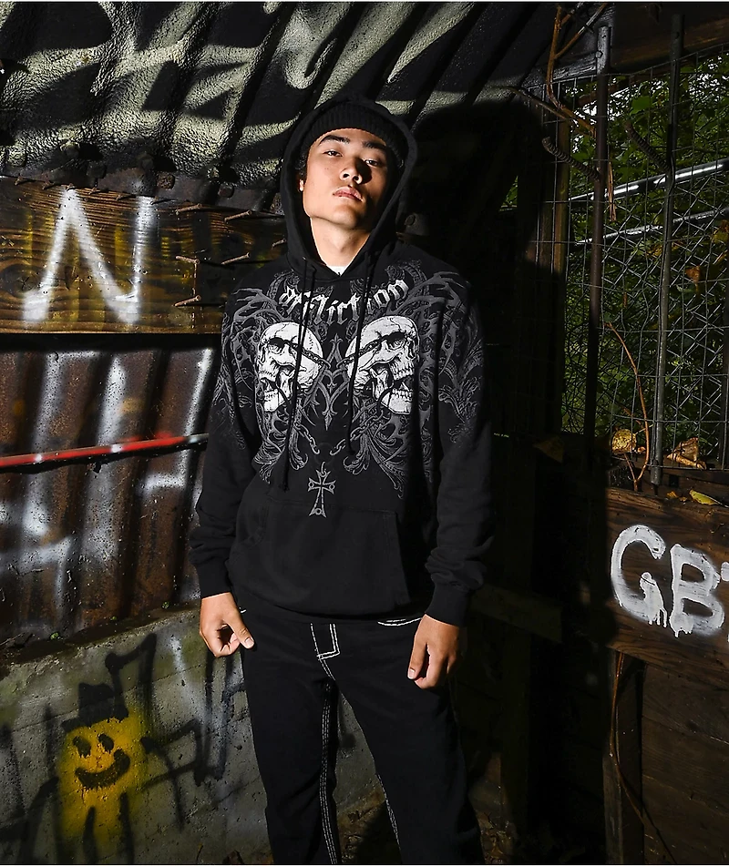 Affliction Collapse Black Hoodie