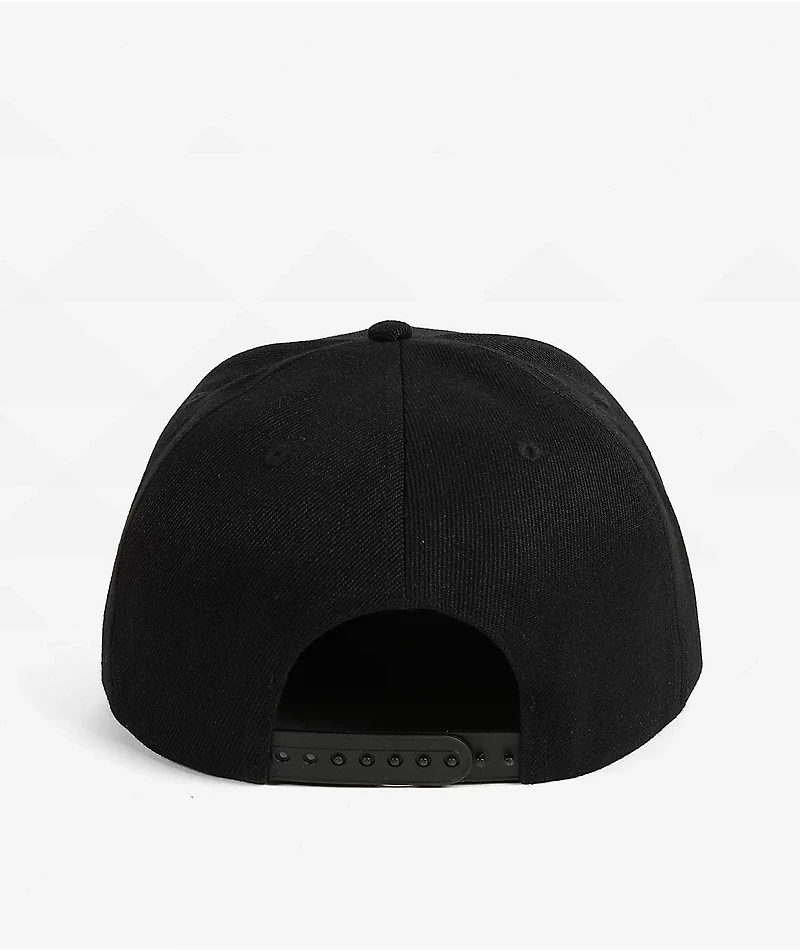 Affliction Collapse Black Snapback Hat