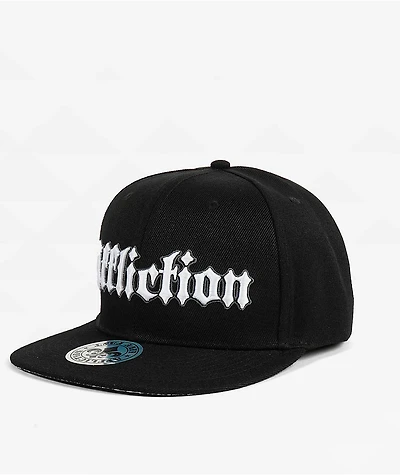 Affliction Collapse Black Snapback Hat