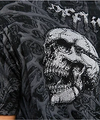 Affliction Collapse Black Wash T-Shirt