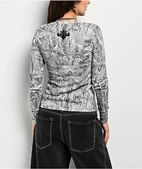 Affliction Collapse Camo Thermal Long Sleeve T-Shirt