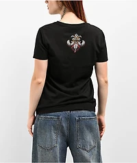 Affliction Cosmic Inferno Black T-Shirt