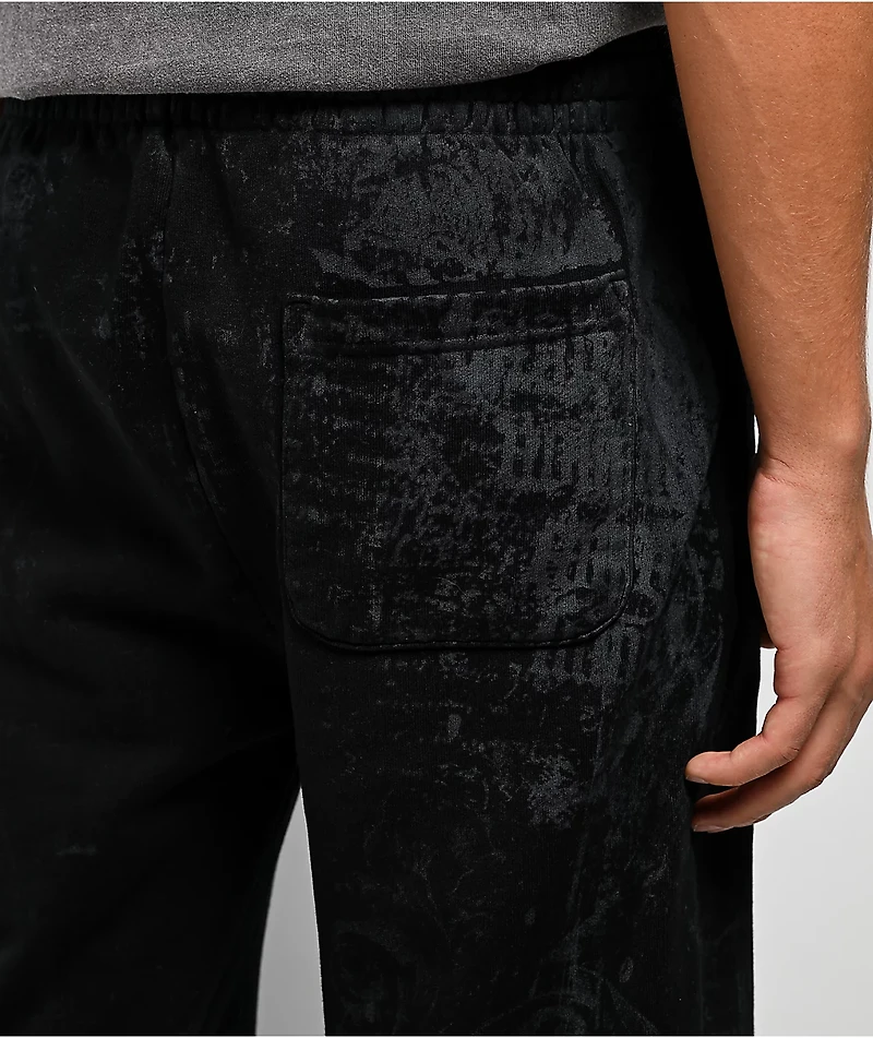 Affliction Courage Black Sweatpants