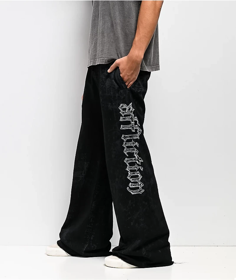 Affliction Courage Black Sweatpants