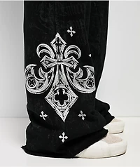 Affliction Courage Black Sweatpants