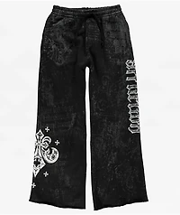 Affliction Courage Black Sweatpants