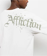 Affliction Cross White T-Shirt