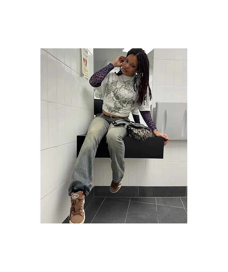 Affliction Cross White T-Shirt