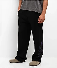 Affliction Darkness Falls Black Sweatpants