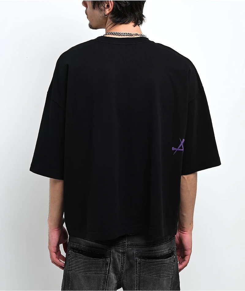 Affliction Darkness Falls Black T-Shirt