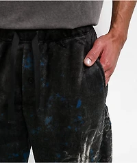 Affliction Death Eyes Black Plush Lounge Pants