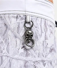 Affliction Death Eyes White Camo Board Shorts