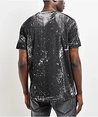 Affliction Death Trial Silver Lava Wash Reversible T-Shirt