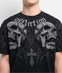 Affliction Decimation Black T-Shirt