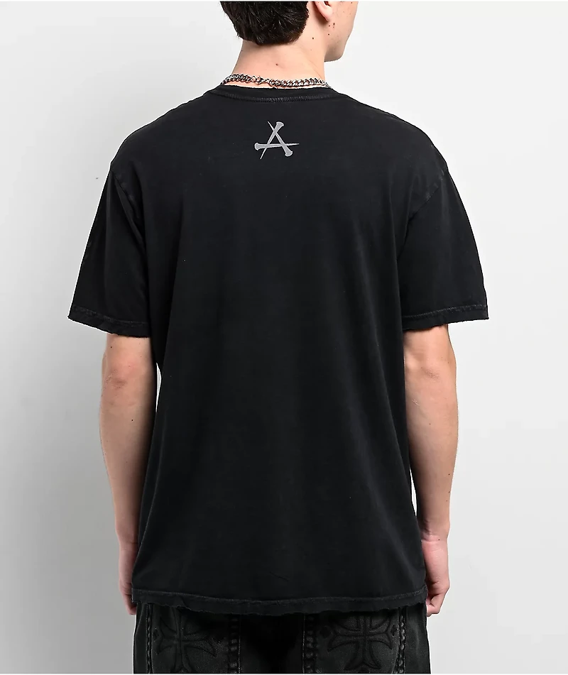 Affliction Decimation Black T-Shirt
