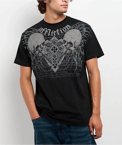 Affliction Dominion Black T-Shirt