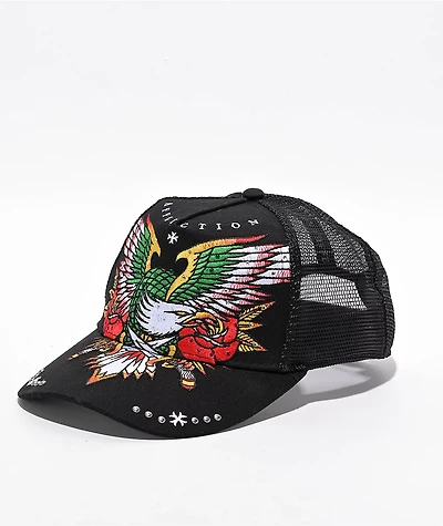 Affliction Eternal Pride Black Trucker Hat