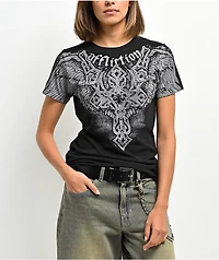Affliction Eternal Throne Black T-Shirt
