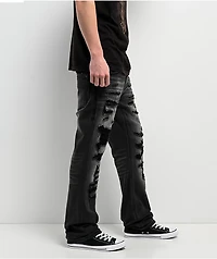 Affliction Gage Alchemy Black Wash Straight Leg Jeans