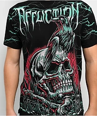 Affliction Ghost Image Black T-Shirt