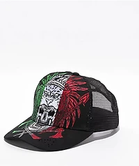Affliction Golden God Black Trucker Hat