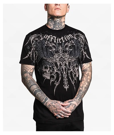 Affliction Haunted Passage Black T-Shirt