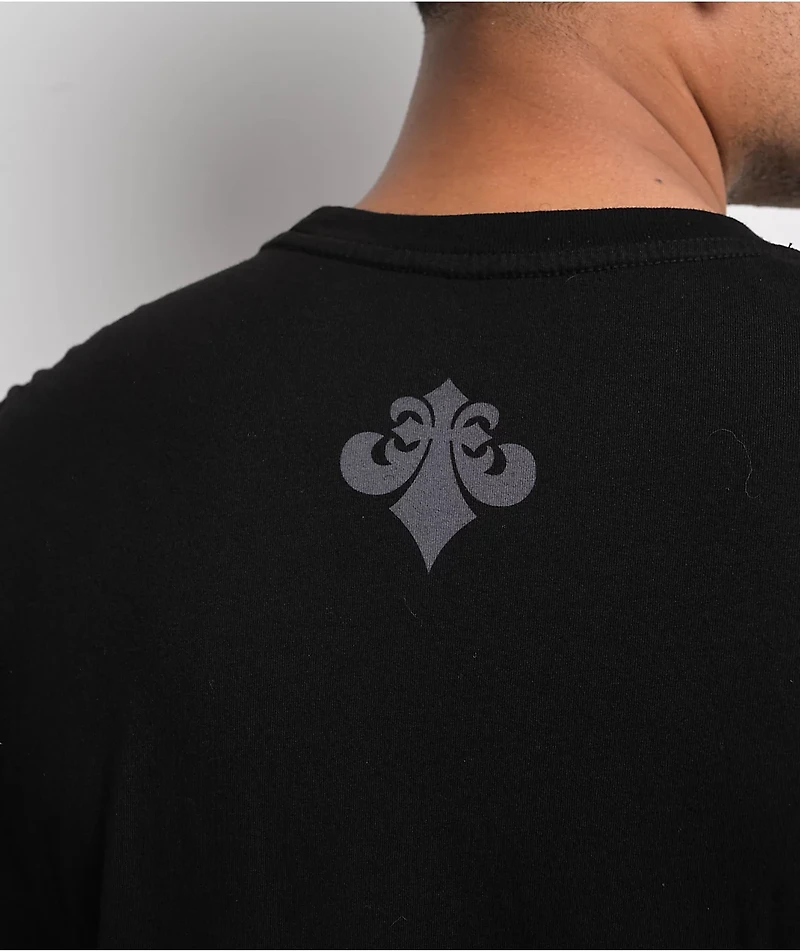 Affliction Ice Blade Black Long Sleeve T-Shirt
