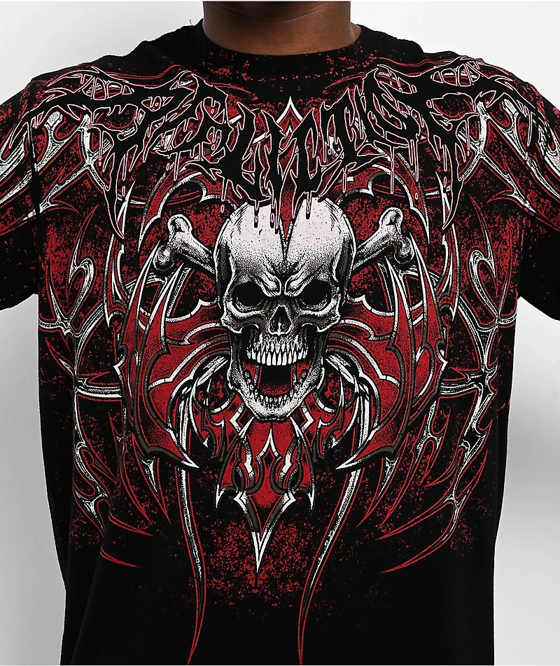 Affliction Immortal Empire Black T-Shirt