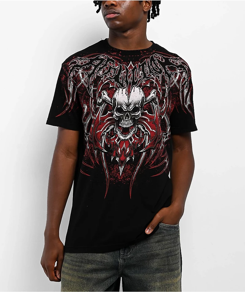Affliction Immortal Empire Black T-Shirt