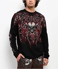 Affliction Immortal Empire Lava Black Wash T-Shirt