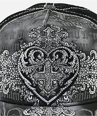 Affliction Ink Black Trucker Hat