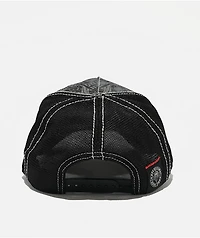 Affliction Ink Black Trucker Hat