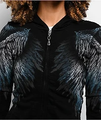 Affliction Isadore Black Zip Hoodie