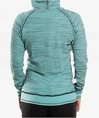 Affliction Jasmine Reversible Blue Zip Hoodie