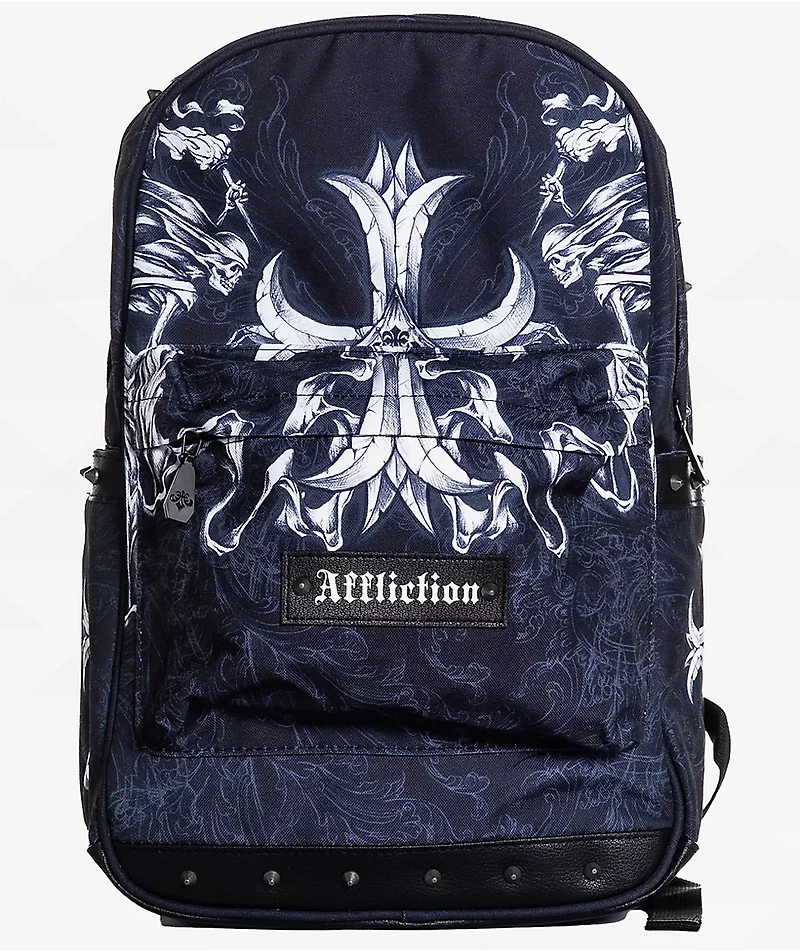 Affliction Jump Black Backpack