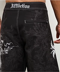 Affliction Jump Black Board Shorts