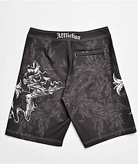 Affliction Jump Black Board Shorts