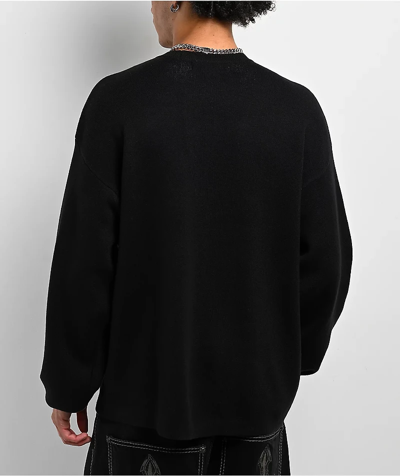 Affliction Jump Black Sweater