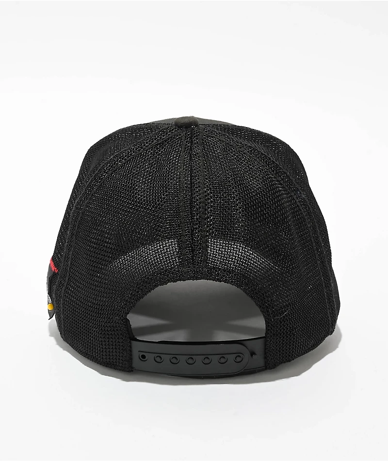 Affliction Jump Black Trucker Hat