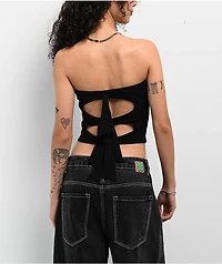 Affliction Jump Black Tube Top