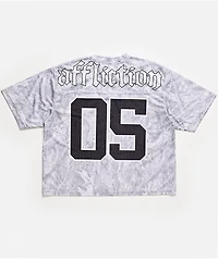 Affliction Jump Grey Oversized Jersey