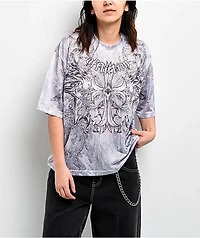 Affliction Jump Grey Oversized Jersey