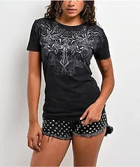 Affliction Keep The Faith Black T-Shirt