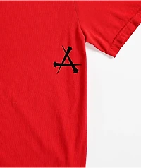 Affliction Kids Caustic Abyss Red T-Shirt