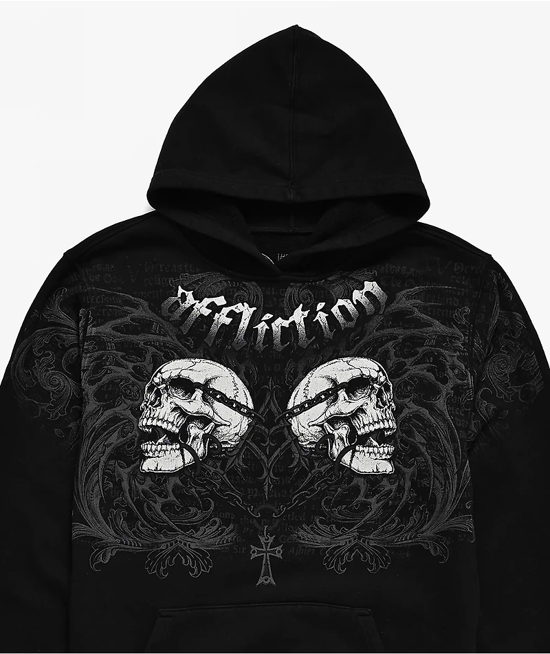Affliction Kids Collapse Black Hoodie
